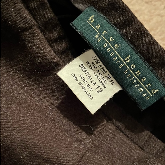 100% wool skirt with zipper by Harvé Benard - Picture 2 of 7